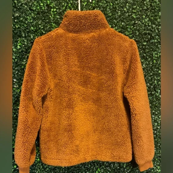 JCREW FUNNEL NECK SHERPA JACKET - Picture 3 of 12